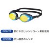 V610MR-BKBL 大人用フィットネススイミングゴーグル V610MR View 78086718