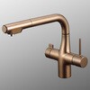 ビルトイン浄水器用シングルシャワー付混合栓 KVK