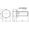 33-BA480  M12-30 (50pcs) SUS316L ステンレス六角ボルト A4-80 強度保証 由良産商 78090218