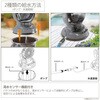 - ポータブルミスト扇風機 ミストワークファン コードレスタイプ 新色 仙台銘板 78102075