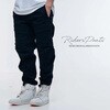 RDB2085-BK-M バイク カーゴパンツ ゆったり ワイド ブラック プロテクター付 ワイドパンツ ライディングパンツ バイク用 作業用 RIDEZ(ライズ) 78108646