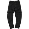 RDB2085-BK-L バイク カーゴパンツ ゆったり ワイド ブラック プロテクター付 ワイドパンツ ライディングパンツ バイク用 作業用 RIDEZ(ライズ) 78108680