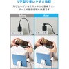 U2C-CLLEY10NBK USB Type-C ケーブル 両端L字 やわらか 240W PD EPR USB2.0 480Mbps エレコム 78115305