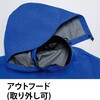 9206+SKSP01 空調服フルセットゴアテックスレインジャケット 9206 SKSP01 Asahicho(旭蝶繊維) 78127860