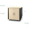AR4012A APC NetShelter 防音サーバーラック 12U メープル材 AR4012A APC(シュナイダーエレクトリック) 78141415