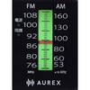 AX-HR20(K) AUREX LEDライト搭載ホームラジオ 東芝 78142709