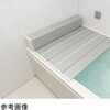 - 風呂ふた 折りたたみ 抗菌 防カビ SIAA M8 70×80cm 用 メタリックシルバー ケィ・マック 78143041