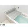 - 風呂ふた 折りたたみ 抗菌 防カビ SIAA M8 70×80cm 用 メタリックシルバー ケィ・マック 78143041