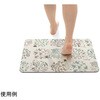 - バスマット 珪藻土 ムーミン 40×60cm ソフトバスマット ヨコズナクリエーション 78143330