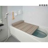 M-10 風呂ふた 折りたたみ 70×100cm 用 M10 Ag抗菌 実寸70×101.2cm モカ ミエ産業 78144407