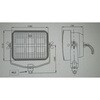 DS-5017 LEDワークランプ6灯 ON-OFFスイッチ付き(高所作業車推奨) ドーワ 78147557