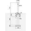 KS-11CT バリカー上下式(スタンダードタイプ) 帝金 78154837