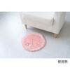 - ラウンドマット サンリオキャラクターズ マカロン洗えるラウンドマット約40×40cm オカ 78156386