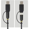 USB31CSAT3M2E M.2 NVMe および 2.5/3.5 インチ SATA ドライブ用アダプター/USB-C USB-A接続/最大10Gbps/B+M M-Key対応/工具不要/外付けSSDリーダー StarTech.com 78164095