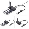 USB31CSAT3M2E M.2 NVMe および 2.5/3.5 インチ SATA ドライブ用アダプター/USB-C USB-A接続/最大10Gbps/B+M M-Key対応/工具不要/外付けSSDリーダー StarTech.com 78164095