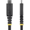 CC2M20GUSB4TP USB4ケーブル/2m/20Gbps/USB  Type-C to C/240W PD EPR/4K 120Hz/DP 2.1/USB-IF/ブラック/高速充電 データ転送 StarTech.com 78164138