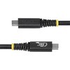 CC2M20GUSB4TP USB4ケーブル/2m/20Gbps/USB  Type-C to C/240W PD EPR/4K 120Hz/DP 2.1/USB-IF/ブラック/高速充電 データ転送 StarTech.com 78164138