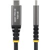 CC2M40GUSB4GEN3 USB4ケーブル/2m/40Gbps/Type-C/240W PD/8K 60Hz / 4K 240Hz/DP2.1 DP40/Thunderbolt 4互換/高速充電 データ転送 StarTech.com 78164181