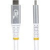 CC150CM80GUSB4CABLEW USB4ケーブル/1.5m/80Gbps/USB Type-C to C/240W PD/8K 120Hz / 4K 240Hz/DP2.1/USB-IF/Thunderbolt互換/ホワイト/高速充電 データ転送 StarTech.com 78164190