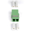 DUPLEXLCAPCNOF 光ケーブル中継コネクター/10個セット/LC-LC/OS2シングルモード/SC外形準拠/フランジレス/LC-APCデュプレックス/データセンター光ファイバー配線用カプラー StarTech.com 78164208