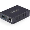 MCM10G6SSFP 光メディアコンバーター/RJ45 - 10GBASE-X SFP+ 変換/オープンSFP+/100M 1G 10G対応/シングル マルチモード/光ファイバー StarTech.com 78164269