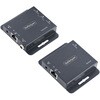 EXTEND-HDMI-4K40C6P1 HDMIエクステンダー/Cat6 Cat5e LANケーブル接続/送信機&受信機セット/4K30Hz 40m 1080p60Hz 70m/赤外線リモコン対応/映像延長キット StarTech.com 78164391