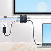 EXTEND-HDMI-4K40C6P1 HDMIエクステンダー/Cat6 Cat5e LANケーブル接続/送信機&受信機セット/4K30Hz 40m 1080p60Hz 70m/赤外線リモコン対応/映像延長キット StarTech.com 78164391