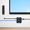 EXTEND-HDMI-4K40C6P1 HDMIエクステンダー/Cat6 Cat5e LANケーブル接続/送信機&受信機セット/4K30Hz 40m 1080p60Hz 70m/赤外線リモコン対応/映像延長キット StarTech.com 78164391