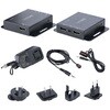 EXTEND-HDMI-4K40C6P1 HDMIエクステンダー/Cat6 Cat5e LANケーブル接続/送信機&受信機セット/4K30Hz 40m 1080p60Hz 70m/赤外線リモコン対応/映像延長キット StarTech.com 78164391