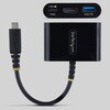 168B-USBC-MULTIPORT マルチポートアダプター/USB-C接続/シングルモニター/4K60Hz HDMI/140W PD/1x USB-A/ブラック/MacBook Dell HP iPad対応 USB Type-Cハブ StarTech.com 78164445