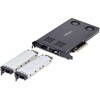 2M2-REMOVABLE-PCIE M.2 NVMe SSDモバイルラック/PCIe x8接続/デュアルベイ/ホットスワップ対応/PCIe分岐機能必須(Bifurcation対応)/産業用 高速転送対応 工具不要 着脱式ドライブベイ StarTech.com 78164461