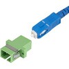 SIMPLEXSCAPCF 光ケーブル中継コネクター/10個セット/SC-SC/OS2シングルモード対応/フランジ付き/SC-APCシンプレックスアダプター/データセンター光ファイバー配線・延長用カプラー StarTech.com 78164479