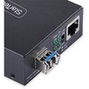 MCM1110SMLC20 光メディアコンバーター/RJ45 - LC変換/シングルモード/10 / 100 / 1000Mbps/20km伝送/銅線 - 光ファイバー変換/金属筐体/9Kジャンボフレーム対応 StarTech.com 78164515