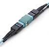 MPOSMAPCAQCOUPLER 光ケーブル中継コネクター/MPO・MTP-PC/OM3 OM4マルチモード対応/Key Up-Key Down/アクア/パッチパネル データセンター配線・延長用カプラー StarTech.com 78164549
