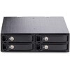 4U2525-SAS-BACKPLANE U.2モバイルラック/5.25インチベイ用/4ベイ/2.5インチSFF-8639 SSD対応/Mini-SAS HDケーブル・着脱式トレイ・冷却ファン付属/バックプレーン/データセンター・ワークステーション向け StarTech.com 78164558