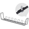 S1MB-DESK-CABLE-TRAY ケーブル配線トレー/デスク下ネジ固定式/金属製 メッシュバスケット型/長さ61.5cm/ブラック/ケーブルオーガナイザー/汎用 電源タップ収納 コード整理 StarTech.com 78164619