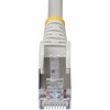 NLGR-10F-CAT6A-PATCH CAT6A LANケーブル/3m/グレー/10GbE 500MHz/PoE++ 100W/S/FTP シールド/低煙ゼロハロゲン LSZH/スナッグレスRJ45/カテゴリ6A ネットワーク ギガビット対応 StarTech.com 78164637