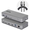 196N-USBC-DOCK �h�b�L���O�X�e�[�V����/USB-C�ڑ�/2���/4K60Hz HDMI/100W PD/2x USB-C + 4x USB-A/LAN/�h���C�o�[�s�v/Windows�p/���@�\�n�u StarTech.com 78164671