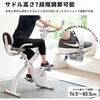 AFBX4451+EXP100 1年保証 フィットネスバイク 心拍数メーター付き タブレットトレー付き 背もたれ マット付き アルインコ 78192856