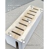 KTS-M(WW)R ケーブルボックス 6口対応 深型 底面通気孔あり 木製 YAMAZEN(山善) 78192890