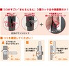 NAA-001 まもるんるん 転落防止 窓用金具 左勝手用/右勝手用 ブラック/グレー 中西産業 78197991