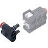 QWP7-4L ツインカップリング(プラグ)(左取出し) PISCO(ピスコ) 78199637