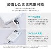 LN-SH09GD-SK iPhone/スマートフォン対応 「STRAP SHEET」挟み込みシート 360度回転クリアタイプ ゴールド LEPLUS NEXT 78202261
