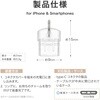 MT-SH05TCCL-SK iPhone/スマートフォン対応 「Myclat」丸カン付きコネクタカバー Type-Cタイプ(2個入り) クリア LEPLUS NEXT 78202270