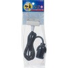 HS-L26CL/K コード付ソケット 引掛シーリング E26用 黒 オーム電機 78203959