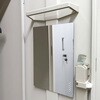 JM長2-1B 什器(ロッカー)用樹脂平面ミラー 信栄物産 78207057