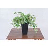 人工樹木/人工観葉植物 オランダアイビー 岩や