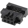 Amphenol Communications Solutions IDCコネクタ 2.0mmピッチ 6極 2列 メス， Minitekシリーズ， 89361-706LF AMPHENOL