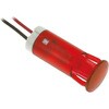 APEM パイロットランプ， 12V dc， 赤， 実装ホールサイズ:10mm， QS103XXR12 APEM