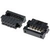 Amphenol Communications Solutions IDCコネクタ 2.0mmピッチ 10極 2列 メス， Minitekシリーズ， 89361-710LF AMPHENOL